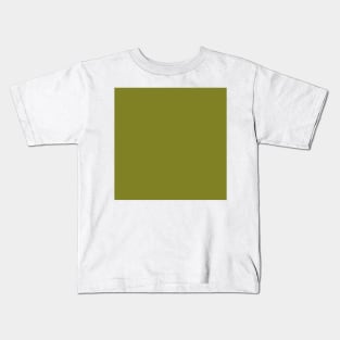 Solid Matcha Green Kids T-Shirt